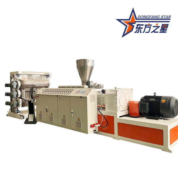 Linia do wytłaczania przezroczystego arkusza PCV